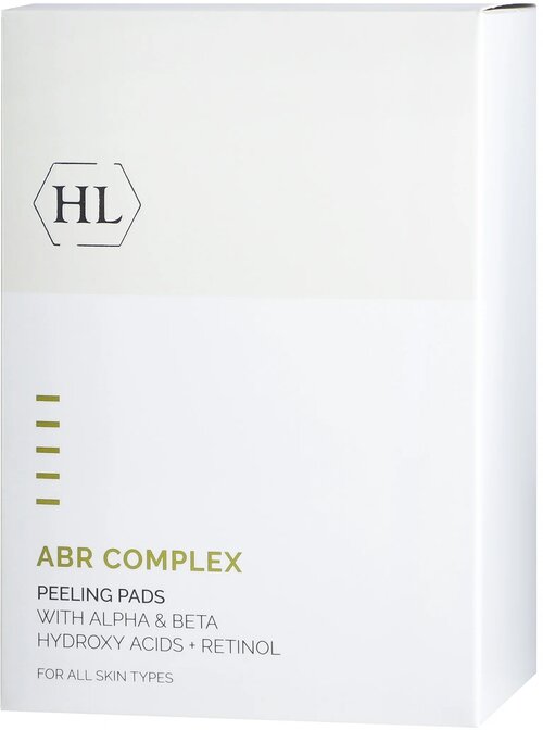 Holy Land салфетки для лица Alpha-beta & Retinol Peeling Pads отшелушивающие, 50 мл, 24 шт.
