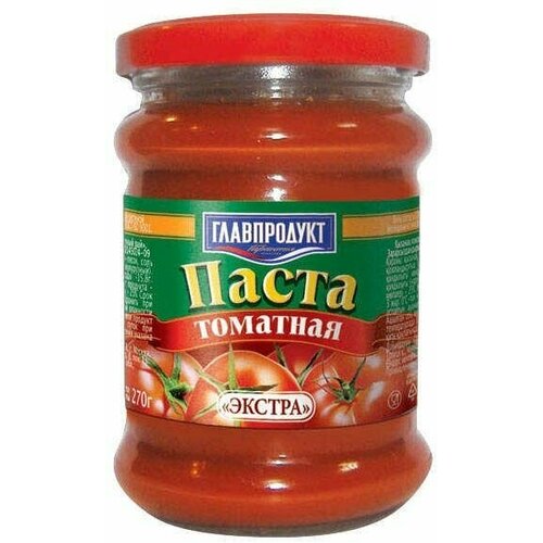 Паста томатная главпродукт, 270 г, 4 шт