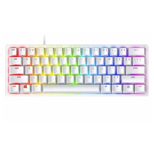 клавиатура razer huntsman v2 purple switch rz03 03931300 r3r1 Razer Huntsman Mini Mercury Edition RZ03-03392200-R3R1