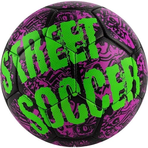 Футбольный мяч SELECT STREET SOCCER, фиол/зел, 4,5