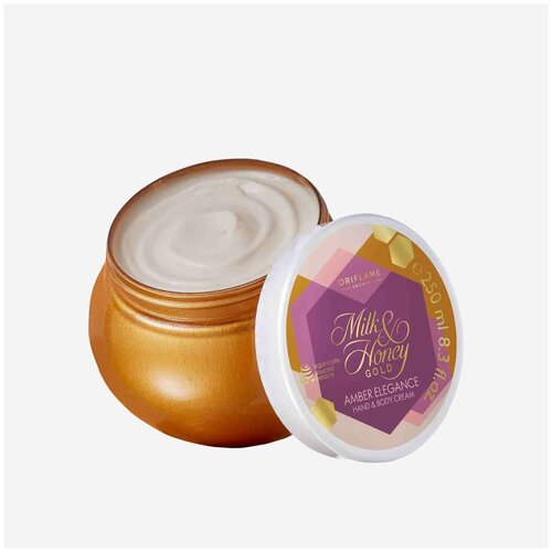 Крем для рук и тела с лавандой и амброй Milk  & Honey Gold