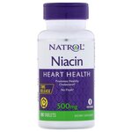 Витамин Natrol Niacin 500 mg Time Release (100 таблеток) - изображение