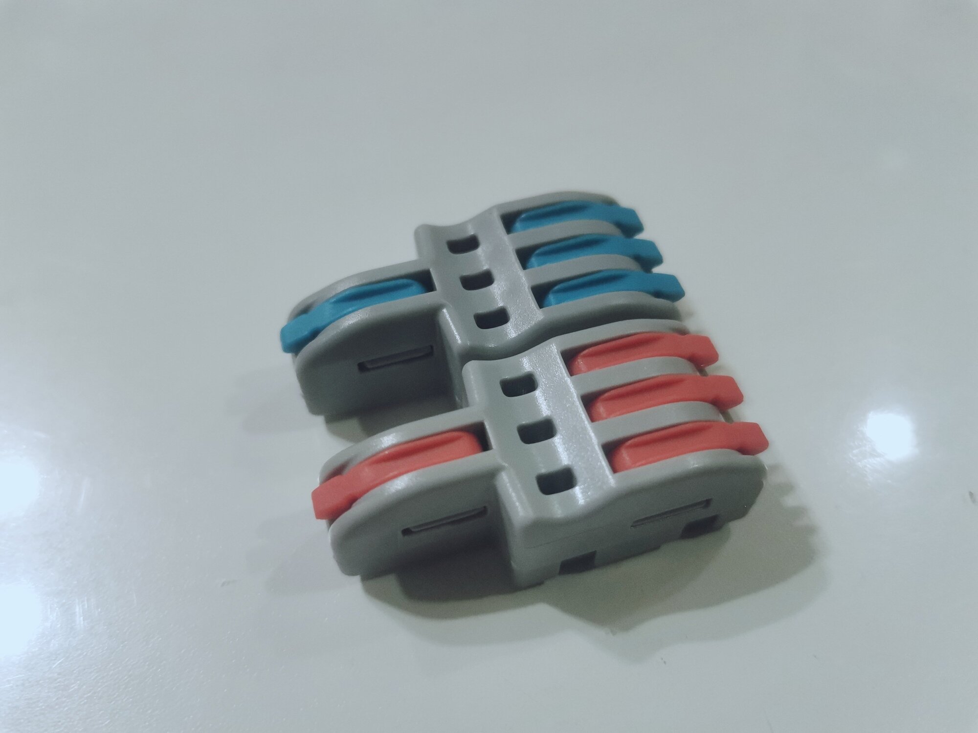 Клемма DEFA F-TYPE 1-3x2, 250В, 32А, 0.08-4.0mm2 — фото 1
