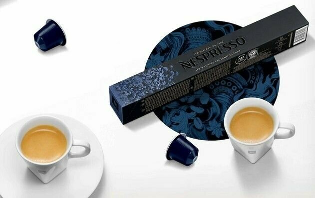 Капсулы Nespresso ISRIRAZIONE PALERMO KAZAAR 10 капсул 1 упаковка - фотография № 2