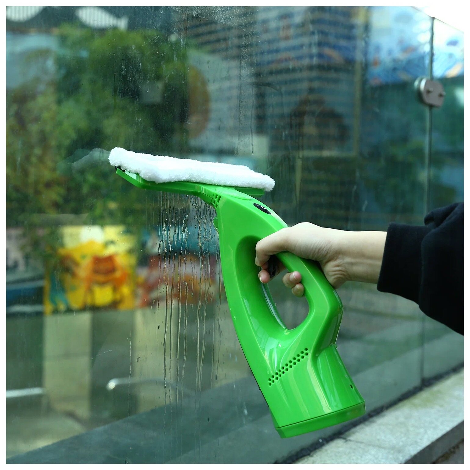 Ручной стеклоочиститель DEKO WVC3.7, зеленый - фотография № 4