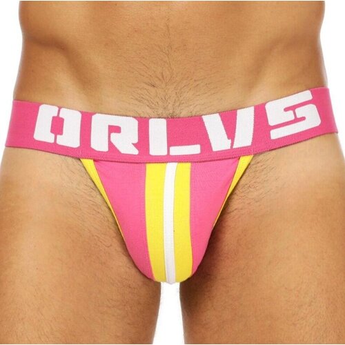 Трусы ORLVS, размер M, розовый сексуальное мужское нижнее белье мужские трусы джоки сетчатые трусы бикини мужские трусы стринги гей трусы