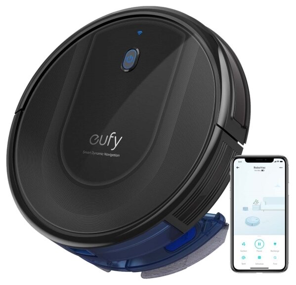 Робот-пылесос Eufy RoboVac G10 Hybrid, черный