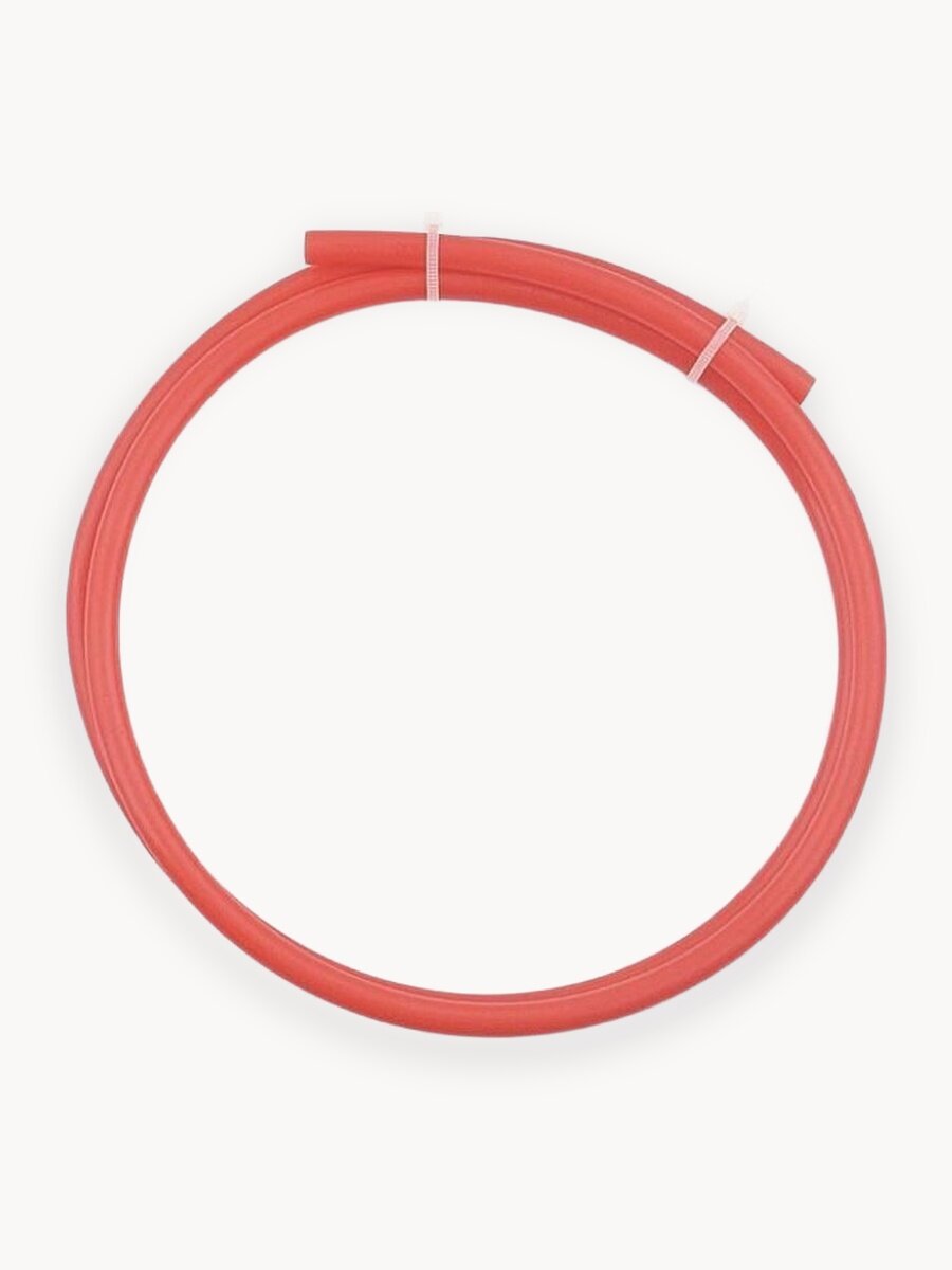 Трубка шланг для фильтров очистки питьевой воды и обратного осмоса, 1/4", 2 метра, красная