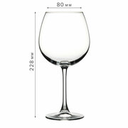 Набор бокалов для красного вина 780 мл Pasabacha "Enoteca" 6 шт 44248B