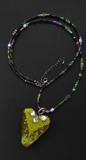 Колье ЛЕТО JEWELRY, перламутр, шпинель, кристалл, хрусталь
