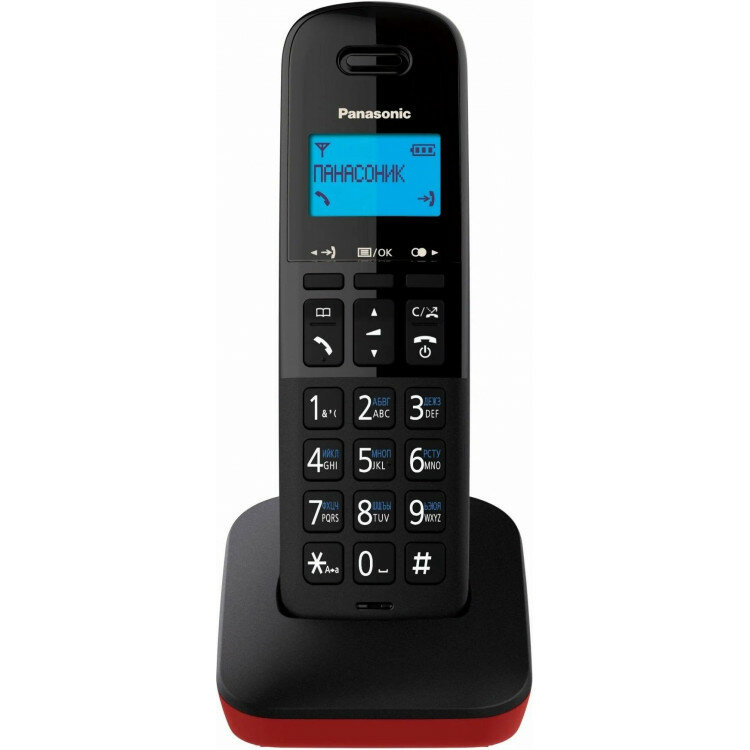 Радиотелефон Panasonic KX-TGB610RUR (красный)