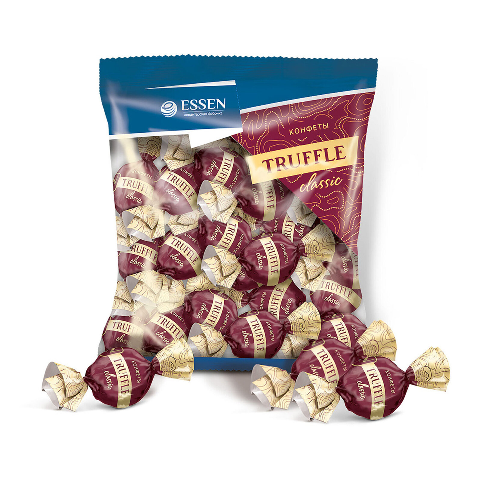 Шоколадные конфеты "Трюфель" Классический и Молочный, 2 упаковки по 1кг. - фотография № 2