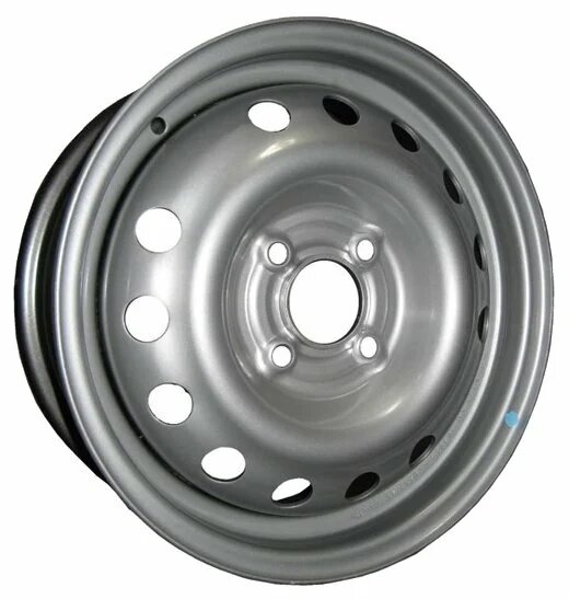 Колесные штампованные диски Eurodisk 53A49Z 5.5x14 4x100 ET49 D56.6 Чёрный (9304642)