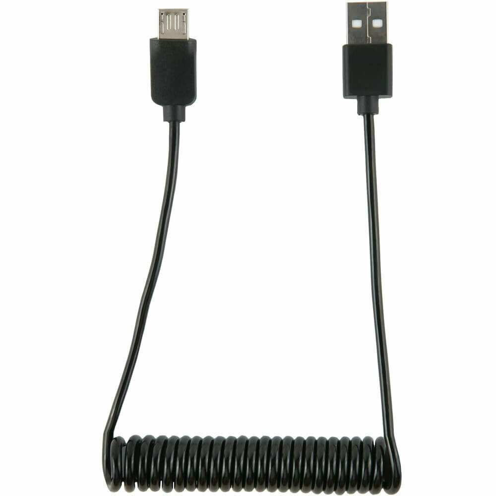 Кабель Red Line Spiral USB - Micro USB, черный