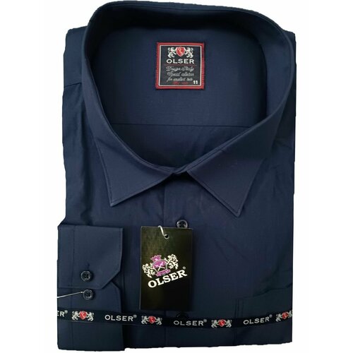 фото Рубашка olser, размер 6xl, синий