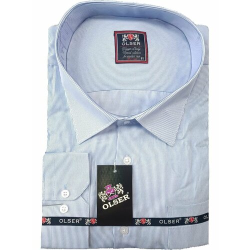 фото Рубашка olser, размер 8xl, голубой