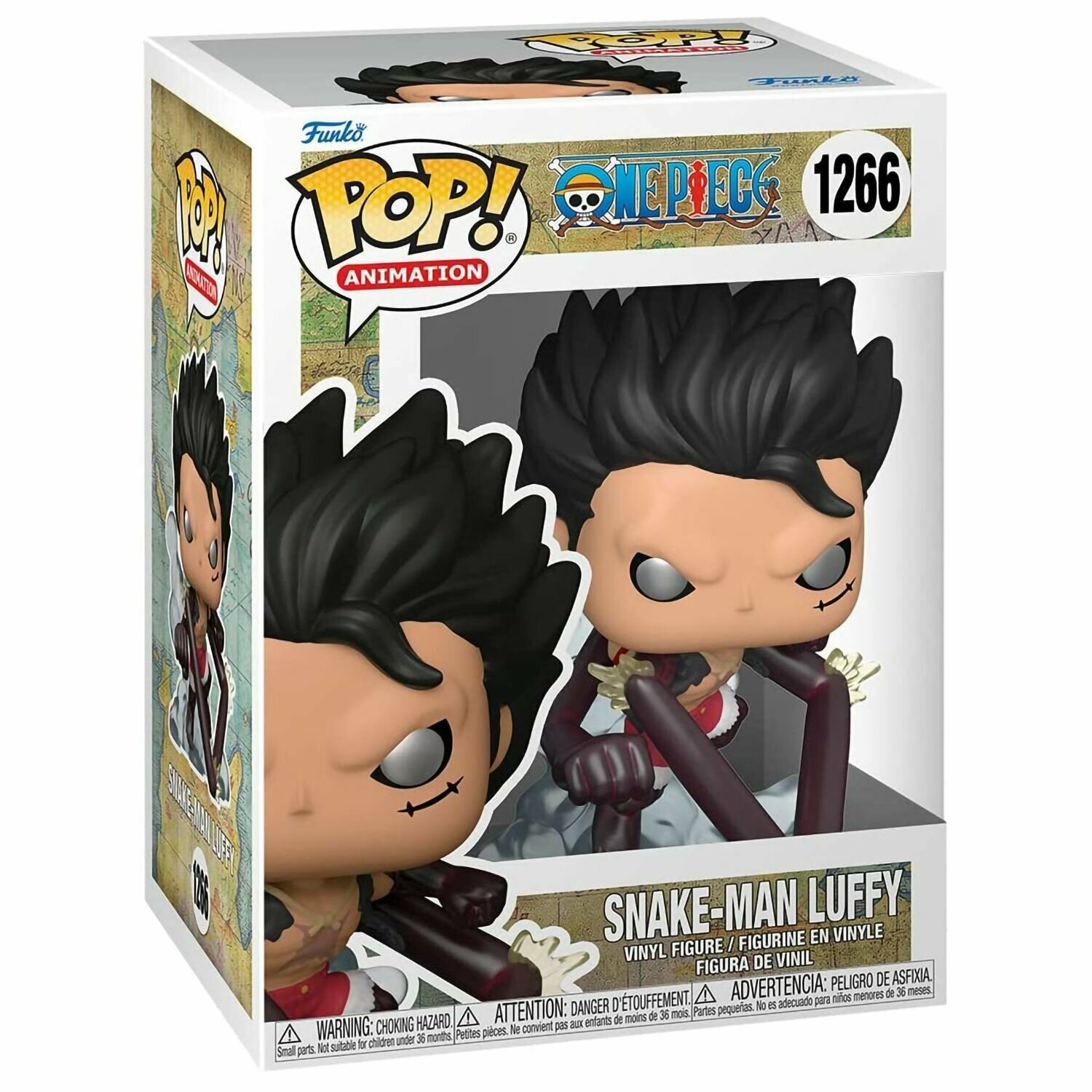 Фигурка Funko POP! Большой Куш: Луффи-змей - фото №7