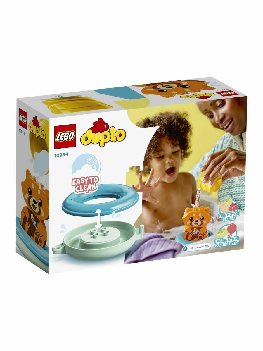 Конструктор Lego Duplo «Приключения в ванной: Красная панда на плоту», 10964, 5 деталей - фотография № 14