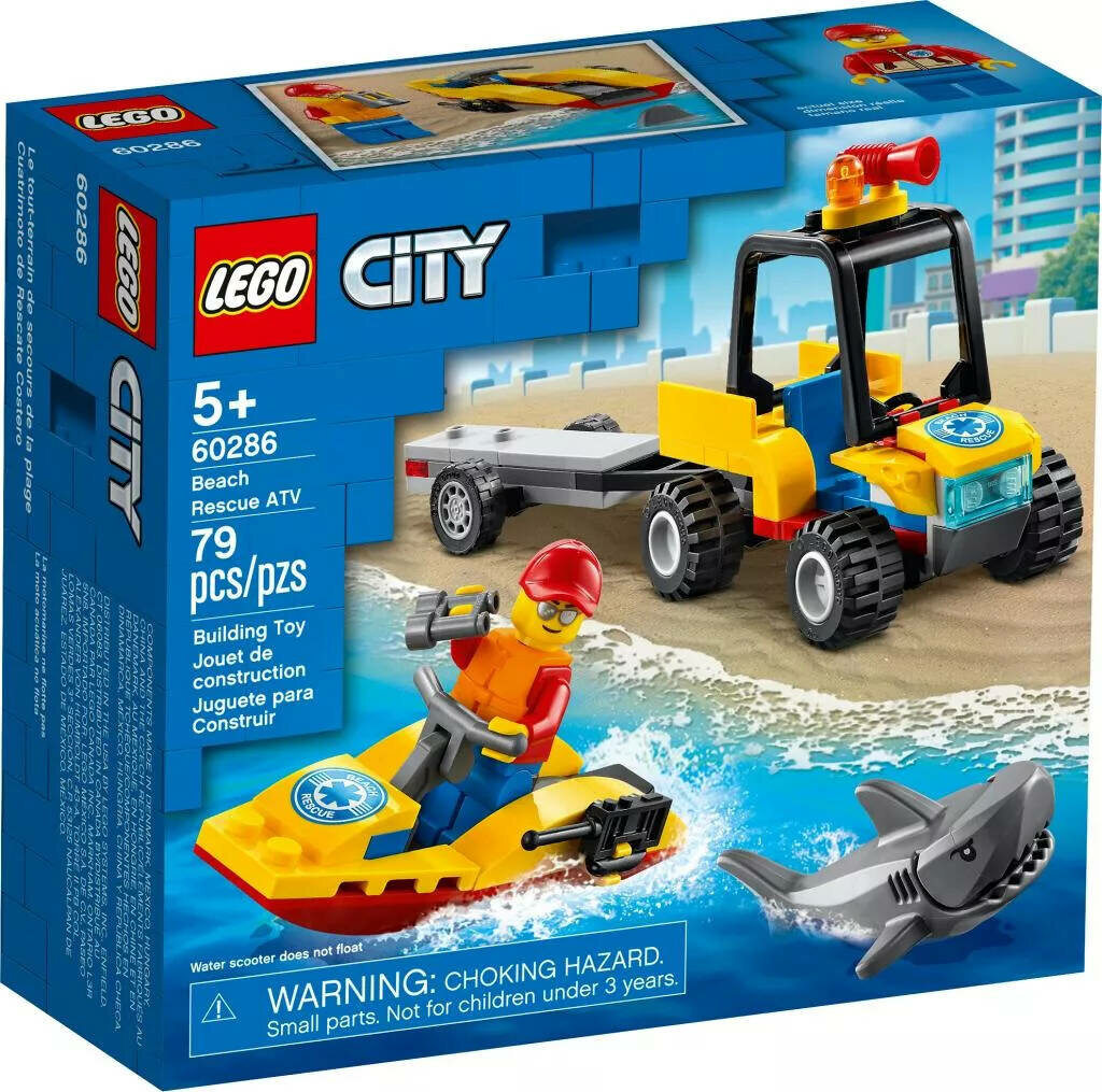 LEGO City 60286 Пляжный спасательный вездеход