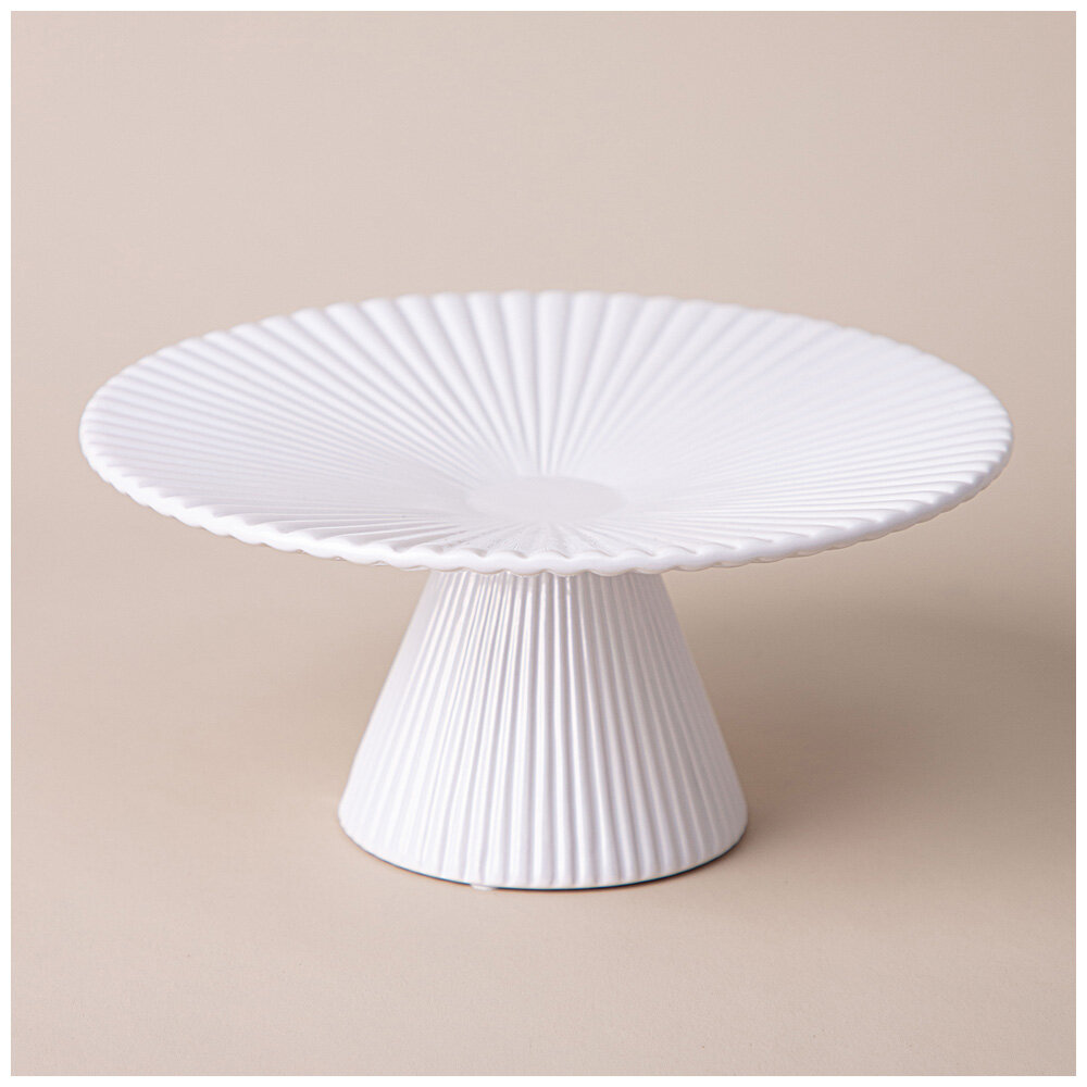 фото Блюдо для торта на ножке высота 9,5 см Lefard (195897)