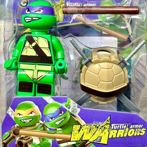 2017-16C Конструктор minifigures Turtles, фигурка Черепашки-ниндзя 8 см.