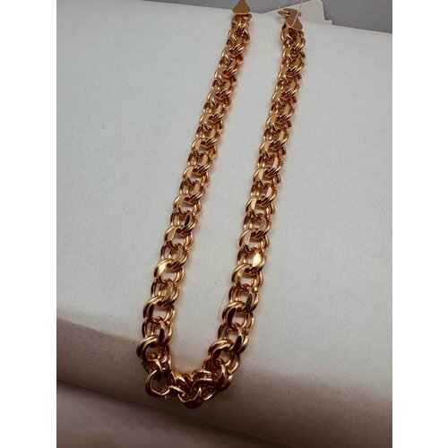 Браслет Костромской цепевязальный завод, красное золото, 585 проба, длина 21 см.