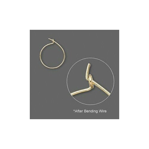 Швензы закрытые, 12мм, кольца, базовый материал - латунь, позолоченные, пара