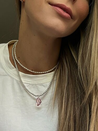 Изображение товара Подвеска, серебро, 925 проба, кристаллы Swarovski