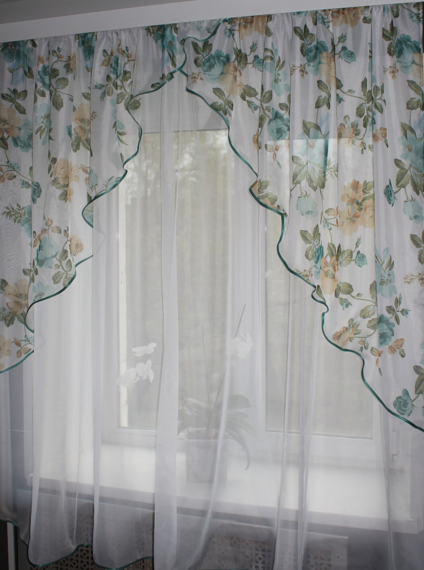 Штора для кухни "Сильвия" — фото 1