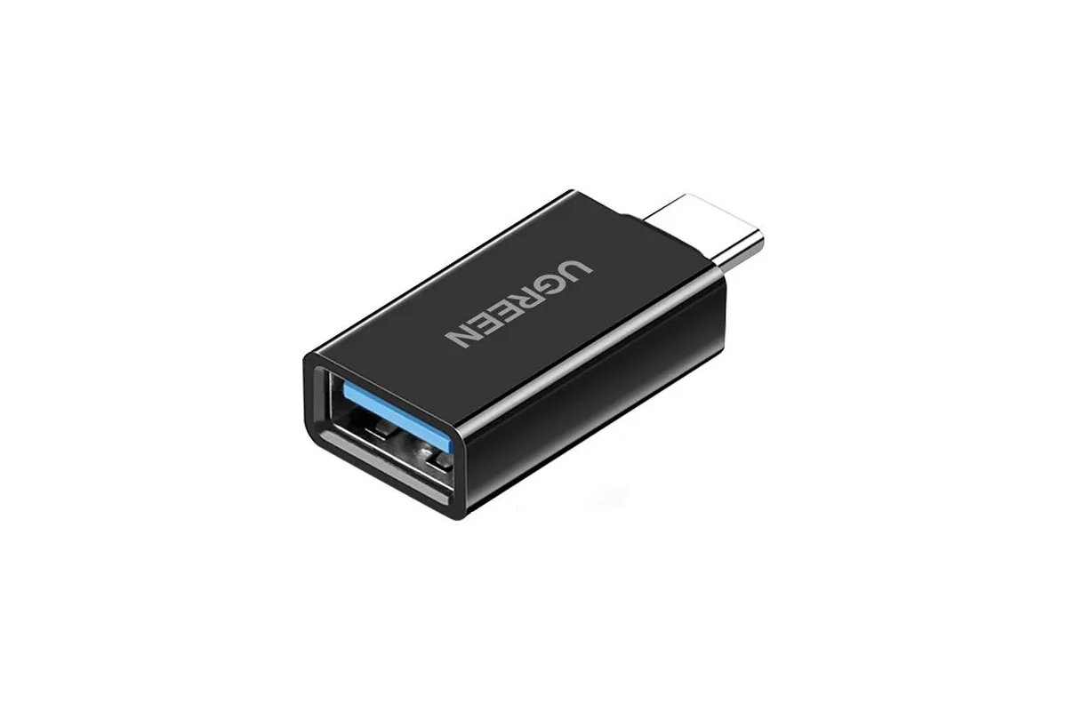 Адаптер UGREEN US173 (20808) USB-C to USB 3.0 A Female Adapter. Цвет: черный