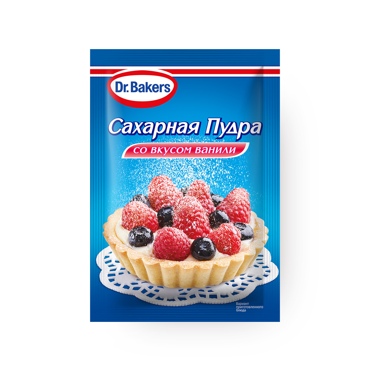 Пудра сахарная Dr.Bakers со вкусом ванили, 80 g