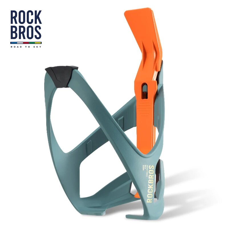 ROCKBROS Многофункциональный держатель для чайника, легкий MTB дорожный велосипед, клетка для бутылки, велосипедный кронштейн для бутылки с напитком, аксессуары для велоспорта, 310013-BO