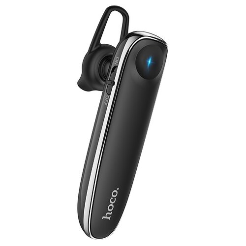 Моно Bluetooth-гарнитура Hoco E49, black bluetooth беспроводная моно гарнитура hoco e31 graceful black микрофон с наушником hands free черный