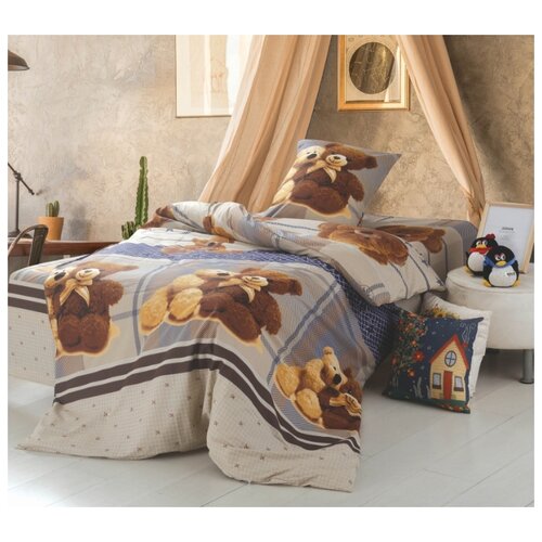 фото Постельное белье сайлид поплин c-83 1,5сп