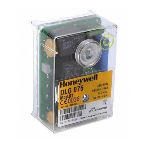 Блок управления горением Honeywell DLG 976-N MOD. 01 0466001 автоматика розжига honeywell s4565ad1009 для котлов protherm 0020025226