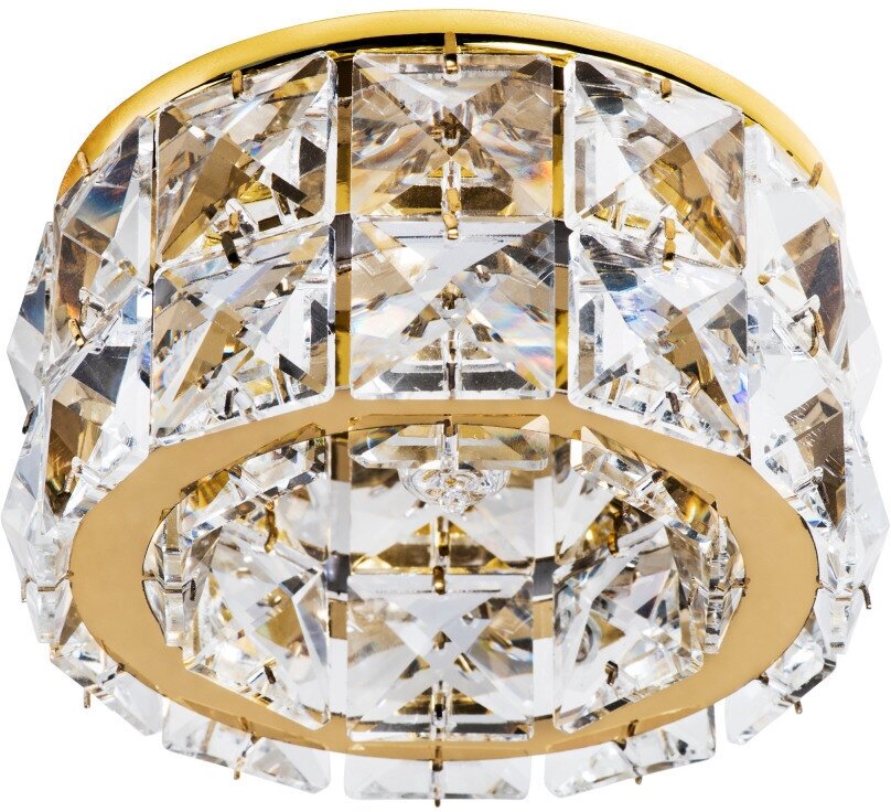 Светильник точечный встраиваемый декоративный под заменяемые галогенные или LED лампы Onda grande  Lightstar - фото №3