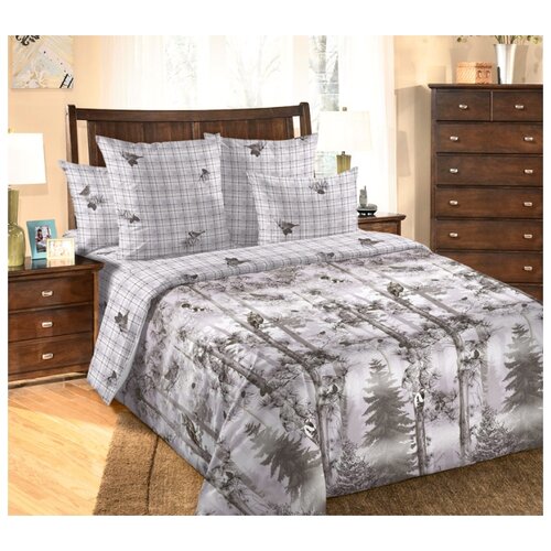 фото Постельное белье "заповедный мир 3" ( семейный) прекаль текс-дизайн