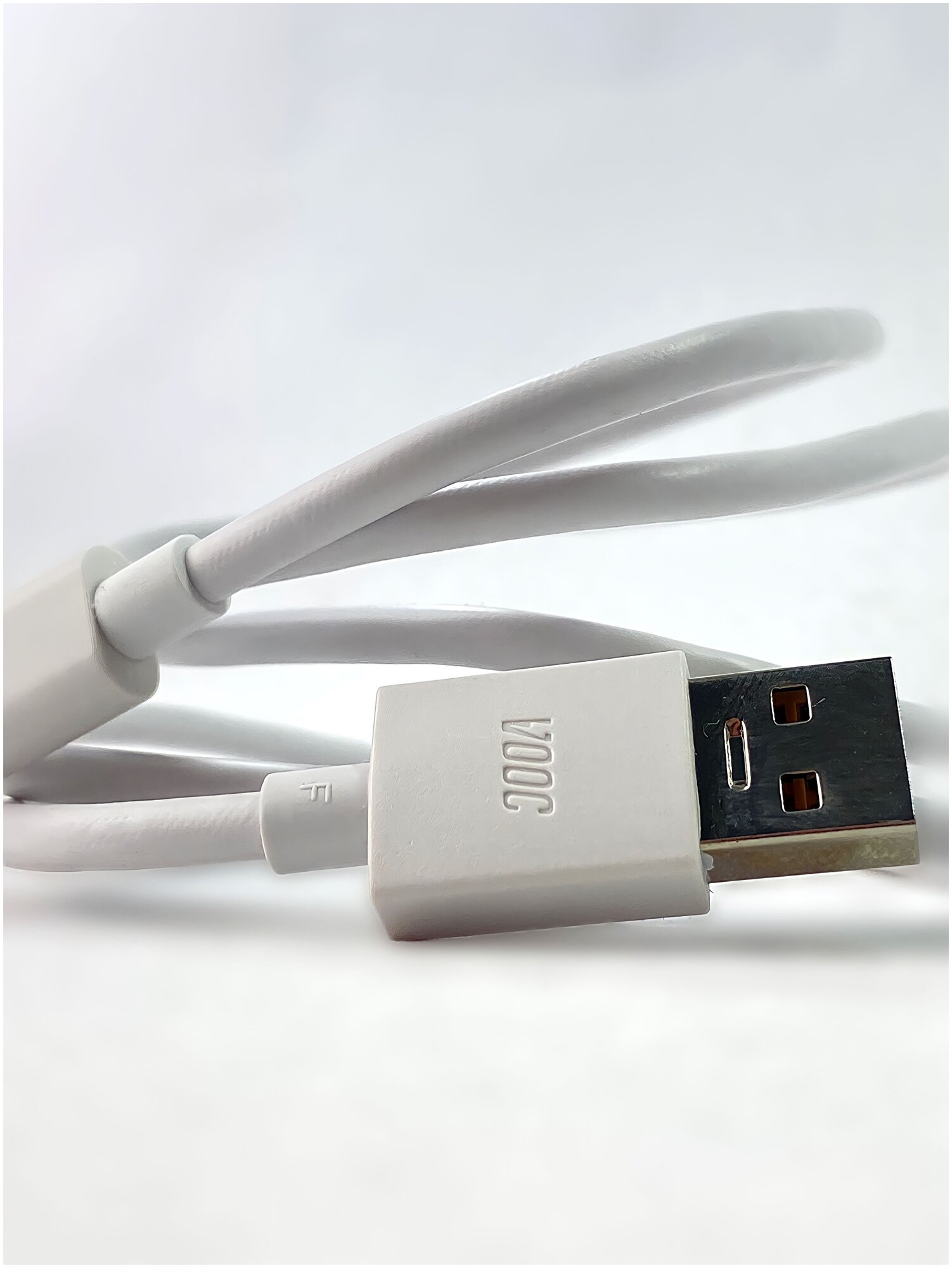 Кабель USB Type-C 5A Oppo (VOOC) Белый