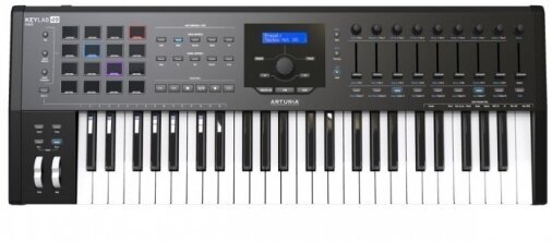 Arturia KeyLab mkII 49 Black 49 клавишная полувзвешенная динамическая USB MIDI клавиатура