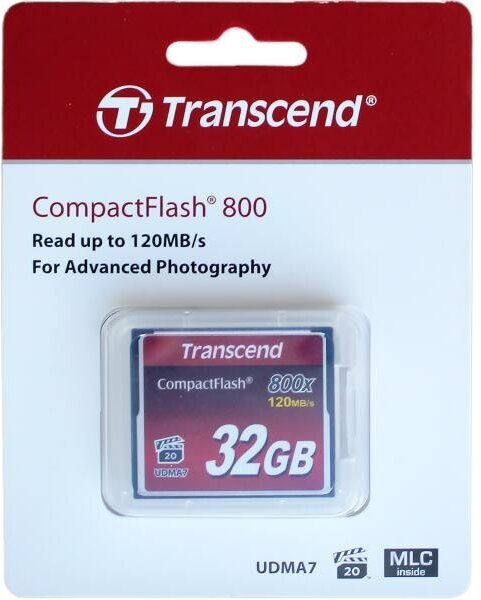 Карта памяти Compact-Flash Transcend - фото №4