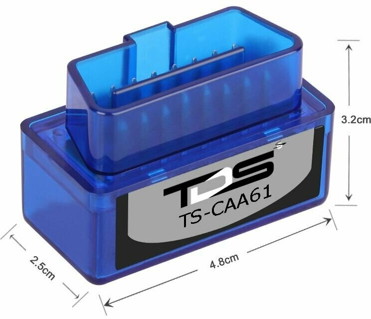 Сканер OBD TDS TS-CAA61 (OBD2 V1.5 Bluetooth 5.1)