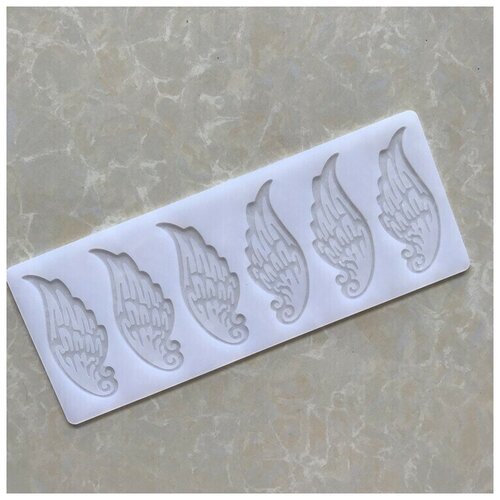 Силиконовая форма для леденцов и шоколада Крылья