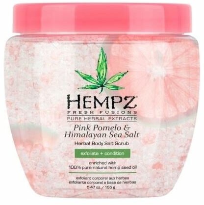 Скраб Hempz Pink Pomelo & Himalayan Sea Salt Herbal Body Salt Scrub, 198 г