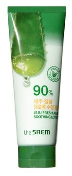 The Saem Лосьон Jeju Fresh Aloe Soothing Lotion 90%, 250 мл.