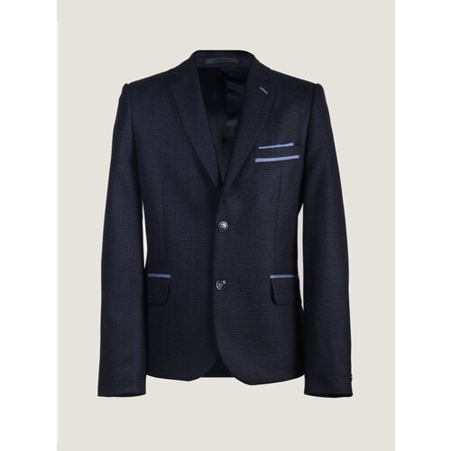 Школьный пиджак Тилли Стилли, размер 152-76-69, синий