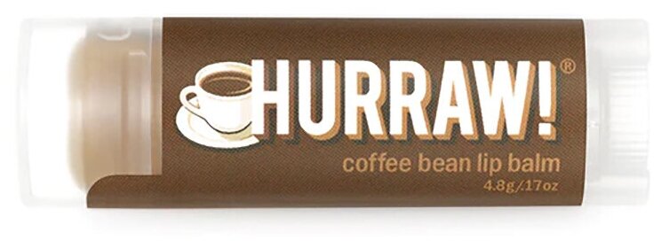 Hurraw! Бальзам для губ Coffee Bean Lip Balm Кофейное Зерно