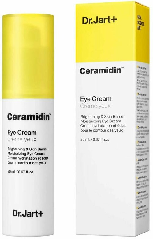 Dr. Jart+ Увлажняющий и питательный крем для глаз Ceramidin Eye Cream, 20 мл