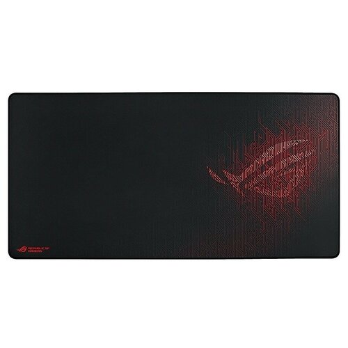 Игровой коврик для мыши ASUS ROG Scabbard II Medium (360 x 260 x 3 mm, резина, тканый материал, cиликон, 90MP02H0-BPUA00)