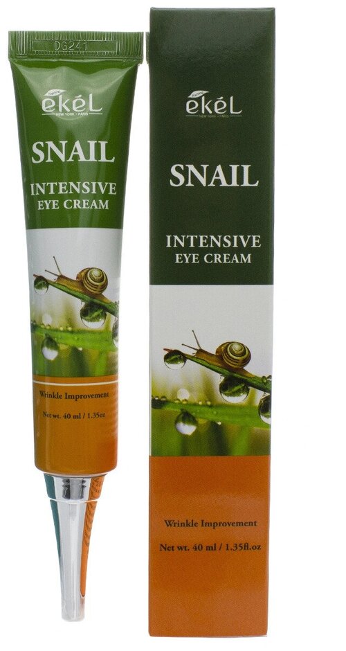 Ekel Крем для глаз с улиточным муцином - Snail eye cream, 40мл