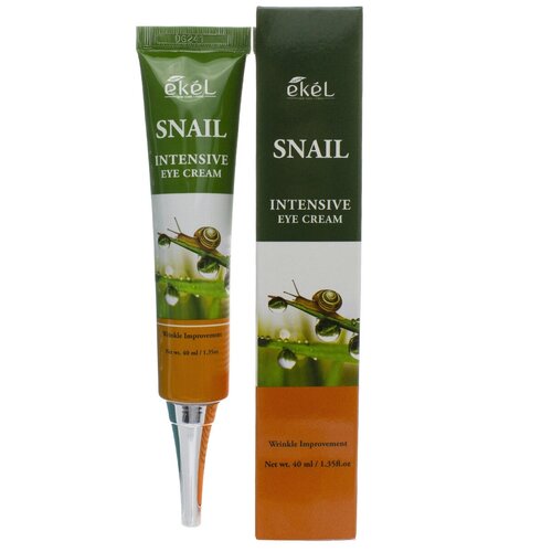 Ekel Крем для глаз с улиточным муцином - Snail eye cream, 40мл